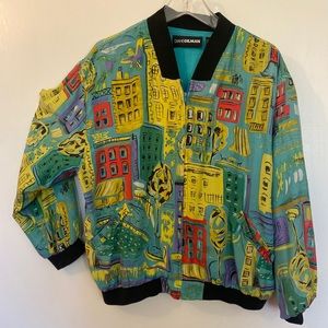 Diana Gilman  printed jacket